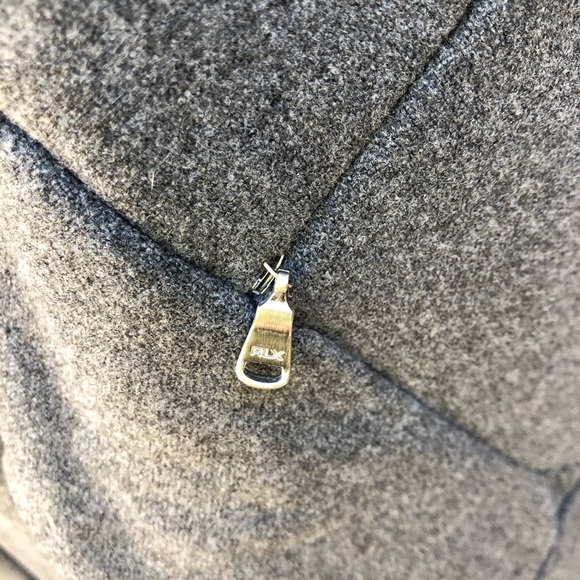 NW RLX Ralph Lauren Woolen Motorcycle Jacket Sz L - Picture 5 of 16